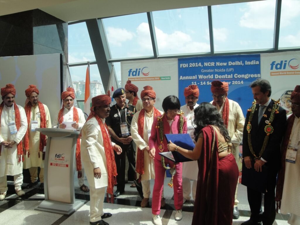 Felicitation at FDI 2014, New Delhi