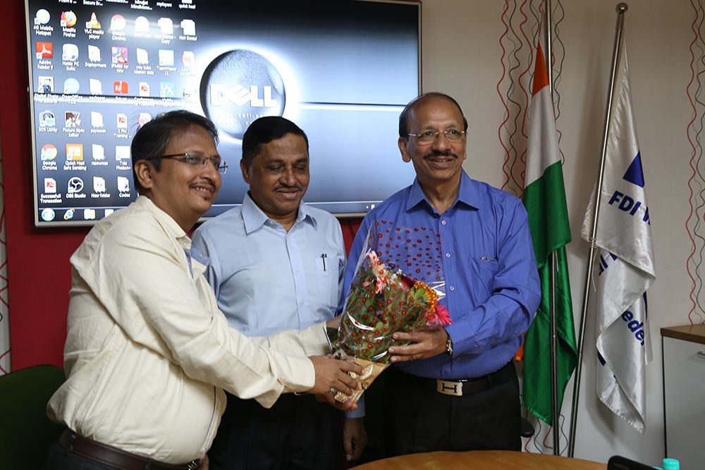 At the Indian Dental Association Head Office