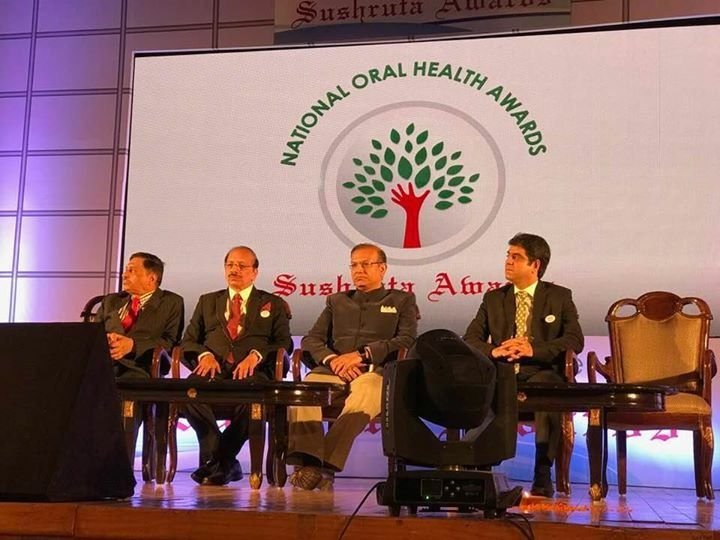 At the National Oral Health Awards